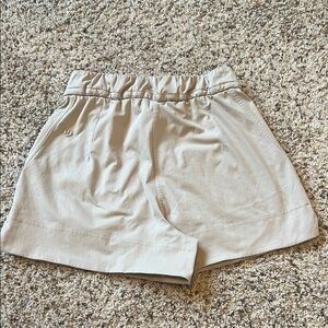 lululemon athletica Women's HR Tan Shorts